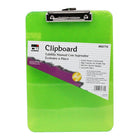 Charles Leonard Letter Size Clipboard, 4 Pack (CHL89770)-Smooth edges and pull-out hook for hanging