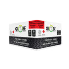 Globe Commercial Strong Can Liner Garbage Bag - 30" x 38" - Black - 200 Pack-One-at-a-time bag dispensing