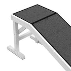 PawHut 59" L Pet Ramp with Non-slip Carpet - White-Colour: White 