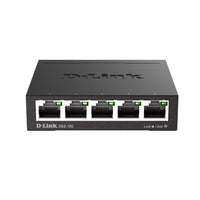 D-LINK 5-Port Gigabit Unmanaged Desktop Switch DGS-105-5 Gigabit Ethernet LAN ports for high-speed wired connections