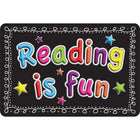 Ashley Productions The Original Fun Mat Welcome Mat - 15.5" x 23.5" - Reading is Fun-Measurement & Design: The Reading is Fun Mat measures 15.5" x 23.5".