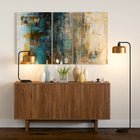 Hudson&Canal Cadmus 20.5" Tall Table Lamp with Metal Shade - Blackened Bronze/Brass/Brass-Includes a 6 ft. cord with rotary socket switch
