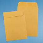 JAM Paper 5.5 x 7.5 Open End Catalog Envelopes, Brown Kraft Recycled, 1000 Pack (4101B)-Material: paper