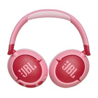 JBL Junior 470NC Wireless Over-Ear Noise Cancelling Kids Headphones - Pink-50-hour battery life