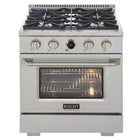Kucht 30" KXP Series Dual Fuel Range Propane Gas - Stainless Steel-New Kucht Horus Digital Dial Thermostat