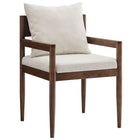 Modway Remington Wood Dining Armchair - Salt-Solid Elm Wood Frame