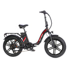 GoTyger 20" Crossover Foldable 7-Speed E-Bike 7-Speed-Thick 4 inch tires provide maximum balance and grip on any surface