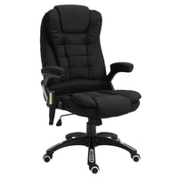 Vinsetto Massage Office Chair with 6-Point Vibration - Black-6 vibration massage points to relax your body
