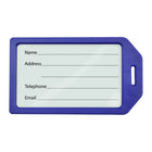 Beslayn Heavy Duty Luggage Tags With Plastic Loops - Window Cover & Inserts Included - Royal Blue - 20 Pack-Bold Colors Make Your Luggage Easy to Identify and Recognize