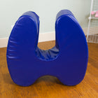 Bouncyband Sensory Soft Squeeze Seat-CALMING: Kids can rock back and forth by sitting across it like on a horse, unwind with both feet on the same side, or lay on it as a support while reading