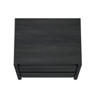Manhattan Comfort Linda 24" Modern 2-Drawer Nightstand - Charcoal Grey-30 Day Limited Manufacturer's Warranty