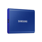 Samsung T7 500GB USB 3.2 Gen. 2 Portable Solid State Drive - Blue-Sequential Write up to 1,000 MB/sec