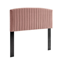 Modway Rebecca Performance Velvet Full/Queen Headboard - Dusty Rose-Glam Deco Headboard