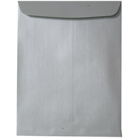 JAM Paper 10 x 13 Open End Catalog Envelopes with Gum Closure - Silver Stardream Metallic - 50 Pack-Silver Star dream Open End Catalog Envelopes