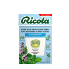 Ricola Low Sugar Throat Drops Box - Glacier Peppermint - 18 Lozenges-Ricola Peppermint contains the natural cooling power of peppermint blended with Ricola’s 10-herb mixture for a soothing and refreshing mouth and throat experience