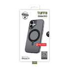 TUFF8 Glide360 Mag Case for iPhone 17 - Smoke Black-Innovative design: Scratch-resistant heat activated design and a shockproof layer allows enhanced resilience