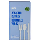 Perk Reusable Cutlery - Assorted - 50 Pack-Designed for repeated use
