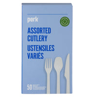 Perk Reusable Cutlery - Assorted - 50 Pack-Designed for repeated use