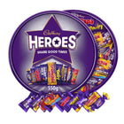 Cadbury UK Heroes Tub of Chocolates and Toffees-Including Cadbury Dairy Milk, Cadbury Dairy Milk Caramel, Twirl, Wisp, Eclairs, Fudge, Creme Egg and Twisted