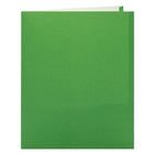 Staples Twin Pocket Portfolio - Letter Size - Green-No fastener