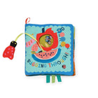 Manhattan Toy Bugging Through Sensory Book-Ultra soft book with a variety of textures and sounds to engage baby