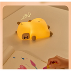 Egogo Capybara Rechargeable Silicone Night Light with Timer and 3 ...