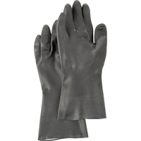 Showa Best Glove Chloroflex Gloves, Size Large/9, 12" L, Neoprene, Flock-Lined Inner Lining, 24 mil - 12 Pack-Cuff Style Straight