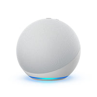 Amazon Echo 4th Generation Smart Home Hub - Glacier White-Echo delivers clear highs, dynamic mids, and deep bass for rich, detailed sound that automatically adapts to any room