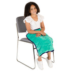 Bouncyband Comfy & Portable 5lb Weighted Sensory Lap Pad-Convenient: Unique easy grip handle enables portability for use during school, meals, travel, naps, reading, relaxing or watching TV