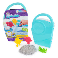 Kinetic Sand Splash Starter Case with 6 oz Color-Change Play Sand-Splash Starter Case with Sand