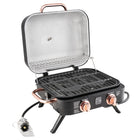 Kenmore 2 Burner Retro Tabletop Gas Grill - Black/Copper-Total Cooking Area: 262 sq inch.