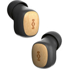 House Of Marley Smile Jamaica In-Ear Sound Isolating True Wireless Earbuds - Black-Versatile carry cord for use anywhere