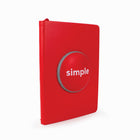 Staples It's Very Simple Notebook - 5.7" W x 8.26" H - Lined - 80 Sheets-Ribbon Page Marker