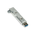 OWC Envoy Pro mini USB 3.2 Gen 2 Flash Drive - 500 GB - Silver-Up to 10 Gb/s Data Transfer Speeds
