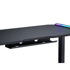 Cougar DEIMUS 120 RGB Gaming Desk - Black-Cable tray for easy cable management