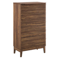 Modway Render 5-Drawer Chest - Walnut-Versatile 5-Drawer Chest