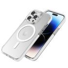 General Supply Goods + Co iPhone 14 Pro Anti-Shock Case with MagSafe - Clear-Wireless charging and MagSafe compatible