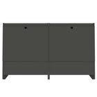 Manhattan Comfort Coney 27.55" Mid-Century Modern Dresser 2-Piece Set - Grey-10