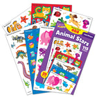 TREND Animal Stars superShapes Stickers-Large Variety Pack - 3 Packs of 408-Nontoxic, acid-free, and safe to use on photos and in scrapbook albums.
