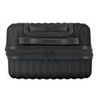 Bugatti Tokyo Collection 21.50" Hardside Carry-on Luggage - Black-Lined interior with dividing panel, practical pockets, and tightening straps to keep content organized and in place