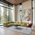 Zuo Biak Middle Chair - Green-Chair Weight Capacity: Supports up to 225 lb