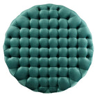 Modway Amour Tufted Button Large Round Performance Velvet Ottoman - Teal-6