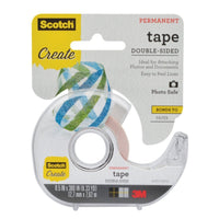 Scotch Double - sided Scrapbooking Tape, 1/2" X 300"-Double sided
