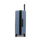 Swiss Mobility YVR 30" Hardside Spinner Luggage - Stormy Blue-Single 360-degree spinner wheels for effortless, smooth and quiet rolling