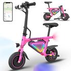 Gyrocopters Radi8 Electric Scooter for Kids - Speed 25 kmph - Range 20 km - LED Lights - Pink-Experience the perfect blend of excitement and security with the Gyrocopters Radi8 Electric Ride-on. Engineered specifically for young explorers