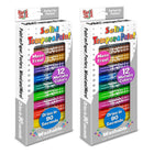 Kwik Stix Solid Tempera Paint Metalix Set - 12 Colours/Pack - 2 Pack-VIBRANT COLORS: These highly pigmented colours will bring a range of beautiful colours to all your crafts.