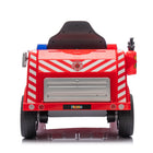 Freddo 12V Firetruck 1 Seater Kids Ride- On - Red-Parental Remote Control: The 2.4G remote control allows parents to oversee the ride, with two speed modes ranging from 1.4 to 2.5 km/h