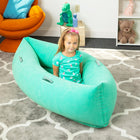 Bouncyband Comfy Hugging Peapod Sensory Pod - 48" - Ages 3-6 - Green-Focus is increased by the soft embrace of the peapod relieving anxiety and stress