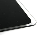 Viztex Tempered Glass Dry Erase Whiteboard - 30" x 40" - Jet Black-No holes drilled in glass for mounts   no  key hole  glass scratches, no wasted writing surface! Jet Black
