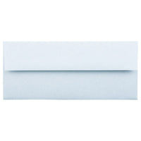 JAM Paper #10 Business Envelopes, 4 1/8 x 9.5, Parchment Blue Recycled, 1000 Pack (900908732B)-Blue